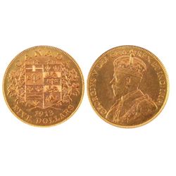 1913 $5 Gold PCGS MS64+.  Superb Gem fields.  Very flashy lustre.
