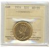 Image 1 : 1914 $10 Gold ICCS AU55.  Some lustre remaining.