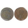 Image 1 : 1859 1¢ DP N#1 ICCS EF45. Nice with remaining trace red colours.  Scarce variety.