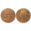 Image 1 : 1890H 1¢ ICCS MS64RD. Full PQ+ 100% red issue.