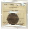 Image 1 : 1908 1¢ ICCS MS60 Trace red.