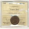 Image 1 : 1931 1¢ ICCS MS60 Trace Red.