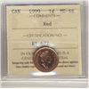Image 1 : 1999 1¢ ICCS MS66RD.