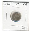 Image 1 : 1894 5¢ VF. Semi key date.