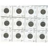 Image 1 : 1923 5¢, 1924, 1925, 1927, 1928, 1930 to 1936.  Lot of 12 coins Abt VF to EF.  (PBA)