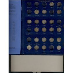 1858-1958 10¢ Collection in Whitman holder.  Includes 1874H, 1887, 1888, 1890H, 1891-1898, 1901 & 30
