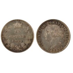 1871 10¢ SEGS MS61.  Pittman issue.  Nice examples with light attractrive tones.