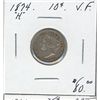 Image 1 : 1874H 10¢ VF.  (PBA)