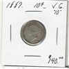 Image 1 : 1887 10¢ VG10.  (PBA)