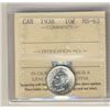 Image 1 : 1938 10¢ ICCS MS63.  Full white.