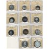 Image 1 : 1967(2) 25¢, 50¢(7)  $1(2) all ICCS SP67, some with Cameo to Heavy Cameo designations.
