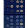 Image 1 : 1870 to 1964 50¢.  Lot of incomplete set comes in two separate blue Whitman holders.  1858-1936 albu