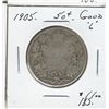 Image 1 : 1905 50¢ G6.   (PBA)  Key date.