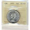 Image 1 : 1955 50¢ ICCS MS63.