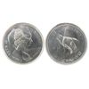Image 1 : 1967 50¢ Dbl Struck NGC MS64.  Bright attractive error.