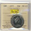Image 1 : 1977 50¢ ICCS MS63.  Looks to be Square edge issue.
