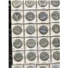 Image 1 : 1935 - 1967 $1 Set.  Lot includes 40 pcs, one of each date and type excluding 1947 dot and 1966 Sml 