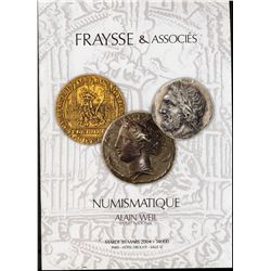 Auction Catalogues from Europe includes, Monnaies de Collection From Paris 28 December 1999, 28 June