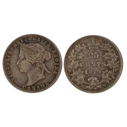 1870 25¢. Nice attractive EF issue.