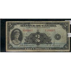 1935 $2 BC-4 #F164007 in VG condition.