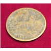 Image 1 : 1. 1861 Queen Victoria Token. "To Hanover/1837". Copper. G-4.