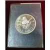 Image 2 : 158. 1973 Cayman Islands $5 Proof Coin. Scuffy case.