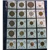 169. (20) World Coins from Great Britain; Greece;