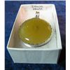 Image 1 : 197. Iowa Agate in Sterling Silver Mount. New in box. Reverse signed by maker.