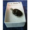 Image 1 : 205. Free Form Fire Agates in Sterling Silver Mount. New in box.