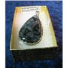 Image 1 : 206. Norwegian Moonstone Free Form in Sterling Silver Mount.