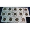 Image 1 : 263. (14) Different Canada Quarters. Most BU.