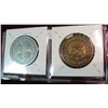Image 2 : 266. 1978 Canadian Numismatic Association Medal & 1996 Birth of Christ Medal.