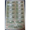 Image 1 : 345. 1922 $100,000 Mark German Bond with Coupons. Uncut.