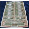 Image 2 : 345. 1922 $100,000 Mark German Bond with Coupons. Uncut.