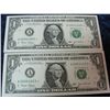 Image 1 : 376. (2) Series 2003 Consecutive serial number $1 F.R.N.