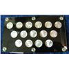 Image 2 : 400. 1941-45 Short Set of Mercury Dimes. Gem BU.