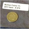 Image 2 : 475. 1854 P With Arrows U.S. Seated Liberty Dime. VG-8.