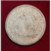 Image 2 : 530. 1878 P Seated Liberty Quarter. F-VF. Initial scratched in field.