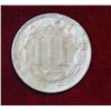 Image 2 : 577. 1866 Three Cent Nickel. VF 20.