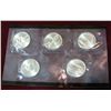 Image 2 : 585. 2005 D Statehood Quarter Set in cellophane.