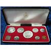 Image 1 : 586. 1971 Bahama Islands Silver Proof Set in original case.