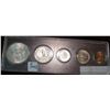 Image 2 : 607. 1964 Five-Piece U.S. Coin Year Set in Snaptight case.