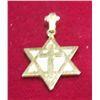 Image 1 : 662. 1/20th 12Kt. G.F. Star with Cross Pendant.