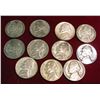 Image 1 : 684. (11) 1942-45 Silver World War II Nickels. Circulated.