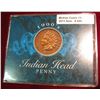 Image 1 : 695. 1902 Indian Head Cent with Certificate of Authenticity.