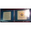 Image 2 : 695. 1902 Indian Head Cent with Certificate of Authenticity.