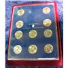 Image 2 : 711. 2008 P & D State Quarter Collection in special holder.
