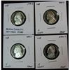 Image 1 : 840. 1999S, 00S, 01S & 02S Jefferson Nickels. Proof.