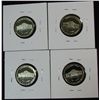 Image 2 : 840. 1999S, 00S, 01S & 02S Jefferson Nickels. Proof.