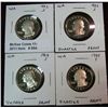 Image 1 : 854. 1982S, 83S, 84S & 85S Washington Quarters. Proof